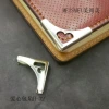 23mm small notebook metal corner protector, notebook corner accessory, cowhide notebook, photo album corner sticker, book corner protective case Specification image